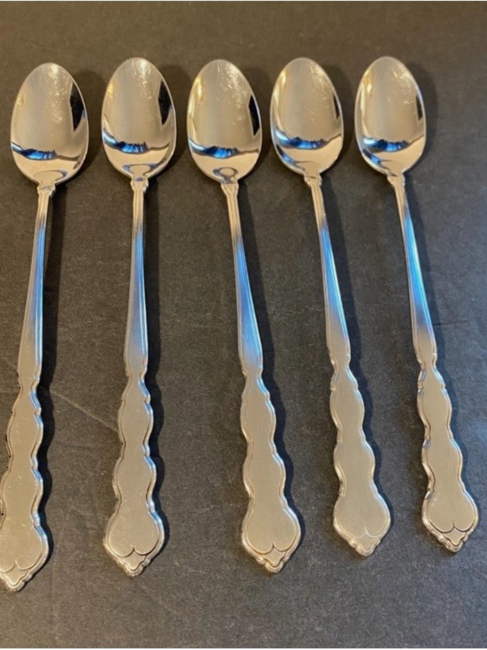 Distinction Deluxe by Oneida Stainless Iced Tea Spoons — Set of 5